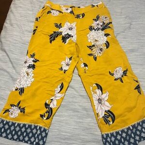 Loft MP ladies wide leg flowy pants.